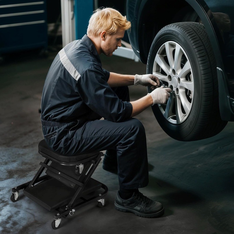36-inch Folding Car Repair Bed - Garage Creeper Roller 리뷰 및 가격