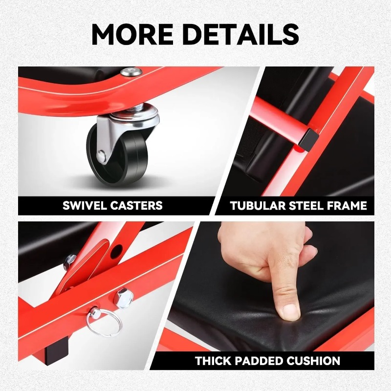 Foldable Z Creeper 2in1 Rollin - Garage Creeper Roller 리뷰 및 가격