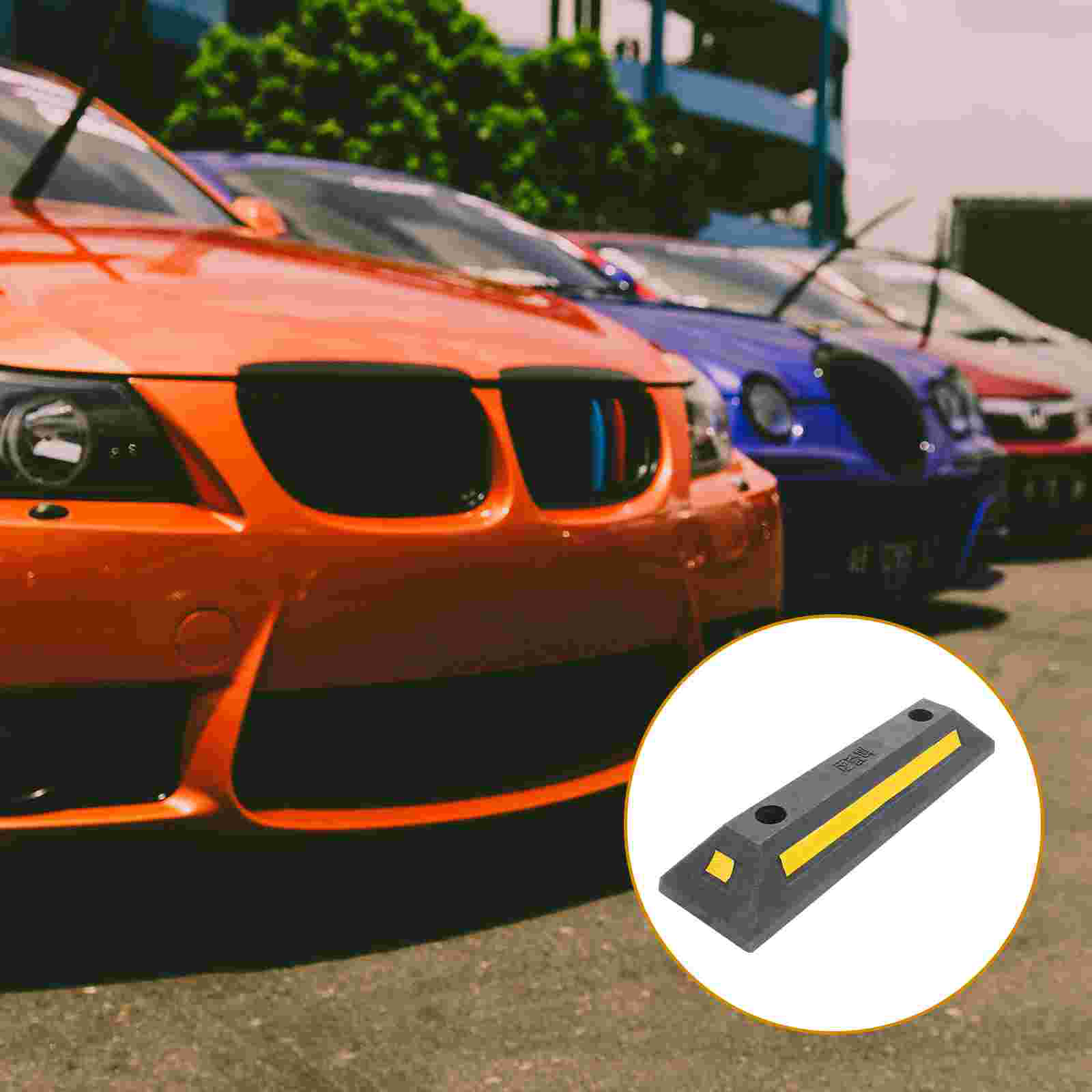Car Stopper Rubber Parking Sto - Garage Creeper Roller 리뷰 및 가격