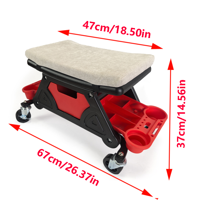 Mechanic Stool 300 LBS Capacit - Garage Creeper Roller 리뷰 및 가격