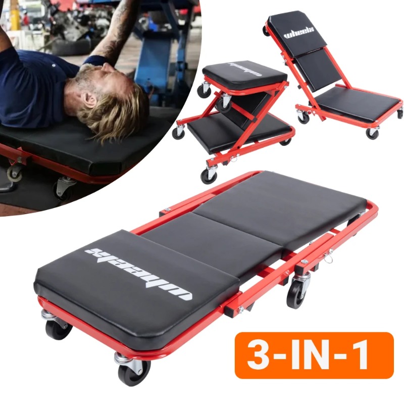 Dual-purpose foldable repair c - Garage Creeper Roller 리뷰 및 가격